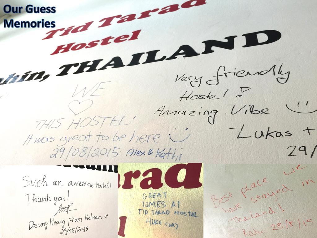 Tid Tarad Hostel Huahin Kültér fotó